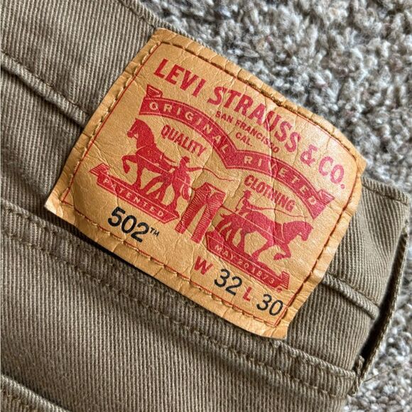 Levi’s 502 Jeans Mens Size 32 30 - Picture 5 of 10